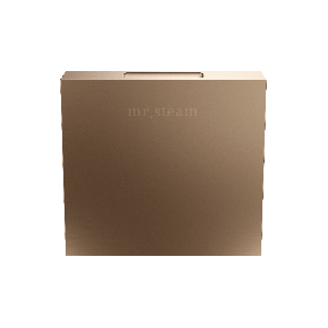 104516NB - Mr Steam Designer 3 in. Steamhead with AromaTherapy Reservoir in Square Nouveau Bronze
