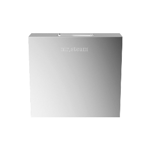 104516PC - Mr Steam Designer 3 in. Steamhead with AromaTherapy Reservoir in Square Polished Chrome