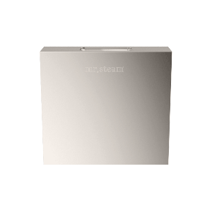 104516PN - Mr Steam Designer 3 in. Steamhead with AromaTherapy Reservoir in Square Polished Nickel