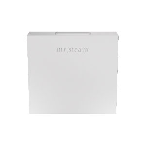 104516WH - Mr Steam Designer 3 in. Steamhead with AromaTherapy Reservoir in Square White