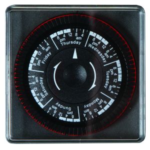Amerec I24/7 - 7 Day Time Clock with 2 hour on/off segments. 120V