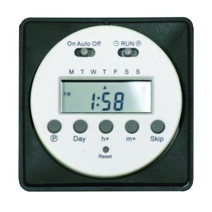Amerec D24/7 24 Hour 7 Day Digital Time Clock with Battery Back Up 120V 