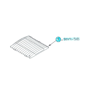 Amerec 8019-518 GUARD, ROCK, LAAVA, GRAPHITE