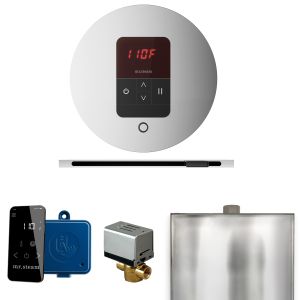 BBRLPC - Mr Steam Basic Butler Steam Shower w/Round iTempo Control and Linear Steamhead in Polished Chrome