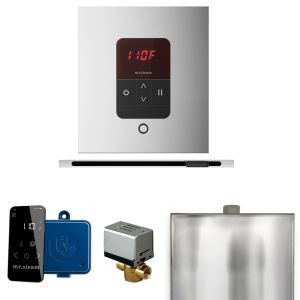 BBSLPC - Mr Steam Basic Butler Steam Shower w/Square iTempo Control and Linear Steamhead in Polished Chrome