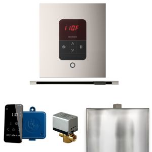 BBSLPN - Mr Steam Basic Butler Steam Shower w/Square iTempo Control and Linear Steamhead in Polished Nickel