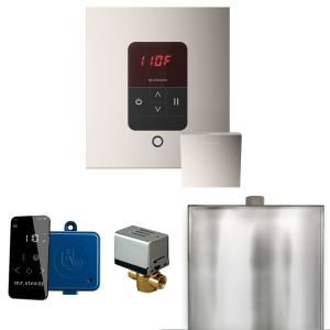 BBSPN - Mr Steam Basic Butler Steam Shower w/Square iTempo Control and Linear Steamhead in Polished Nickel