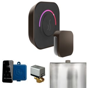 BTOB - Mr Steam ButlerTouch Steam Shower Ctrl Pkg w/TempoTouch Control and Steamhead in OilRubBronze