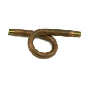 Mr Steam PIGTAIL 1/4" 180DEG BRASS