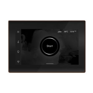 ISXBKNB - Mr Steam iSteamX Steam Shower Control and Steamhead in Black Nouveau Bronze