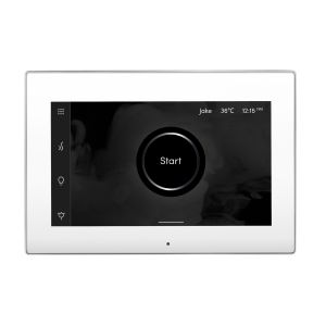 ISXWHPC - Mr Steam iSteamX Steam Shower Control and Steamhead in White Polished Chrome
