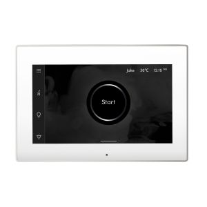 ISXWHPN - Mr Steam iSteamX Steam Shower Control and Steamhead in White Polished Nickel