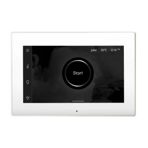 ISXWHWH - Mr Steam iSteamX Steam Shower Control and Steamhead in White