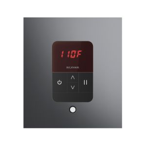 ITSQBL - Mr Steam iTempo Square Steam Shower Control and Steamhead in Brilliant Black