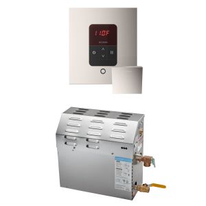 R10C10BC0000 - Mr Steam MS 10kW (10000W) Steam Shower Generator Package w/square iTempo Control in Polished Nickel