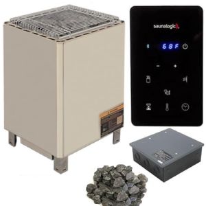Amerec Pro 120/3Phase 12k Generator with Rocks Contactor Box and SaunaLogic2c 24 Hour Control