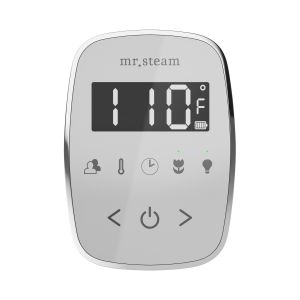 TFWHPB - Mr Steam TempoFlex Steam Shower Control and Steamhead in White Polished Brass