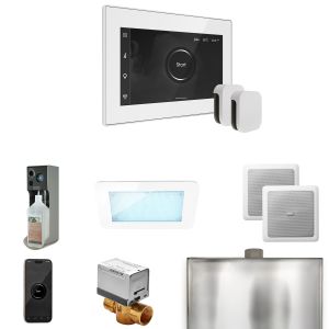 XDRM2WHXWH - Mr Steam XDream Max Steam Shower Control Package with iSteamX Control and Steamhead in White