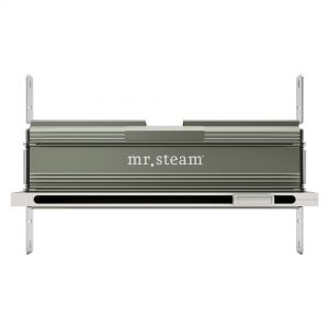 104480WH - Mr Steam Linear 16 in. W. Steamhead with AromaTherapy Reservoir in White