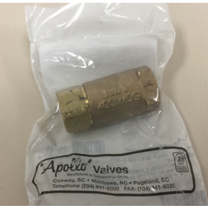 AMEREC VALVE; CHECK ; WTR INLET ASSY;1/2" NPT 