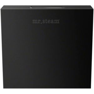 Mr Steam AromaSteam Square 3 in. Steam Head in Matte Black