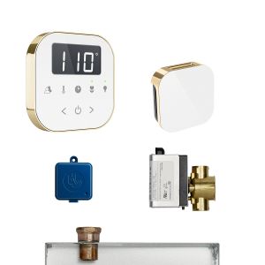 Mr Steam AirButler Package White Polished Brass