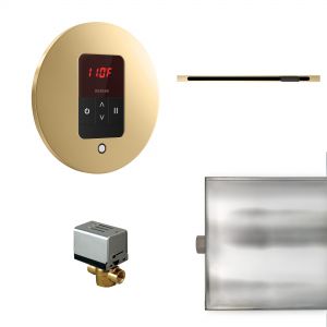 Mr Steam BASIC BUTLER® LINEAR ROUND IN POLISHED BRASS