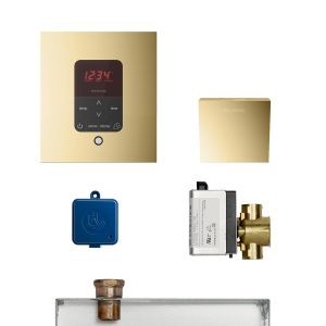 Mr Steam Butler Package Square Polished Brass