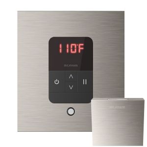 Mr Steam iTempo Square Steam Shower Control in Brushed Nickel