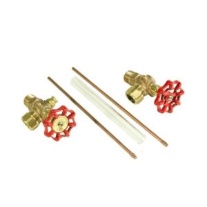 Amerec GAUGE,GLASS,1/2NPT,7.5 CENTERS (6-1/4" GLASS)